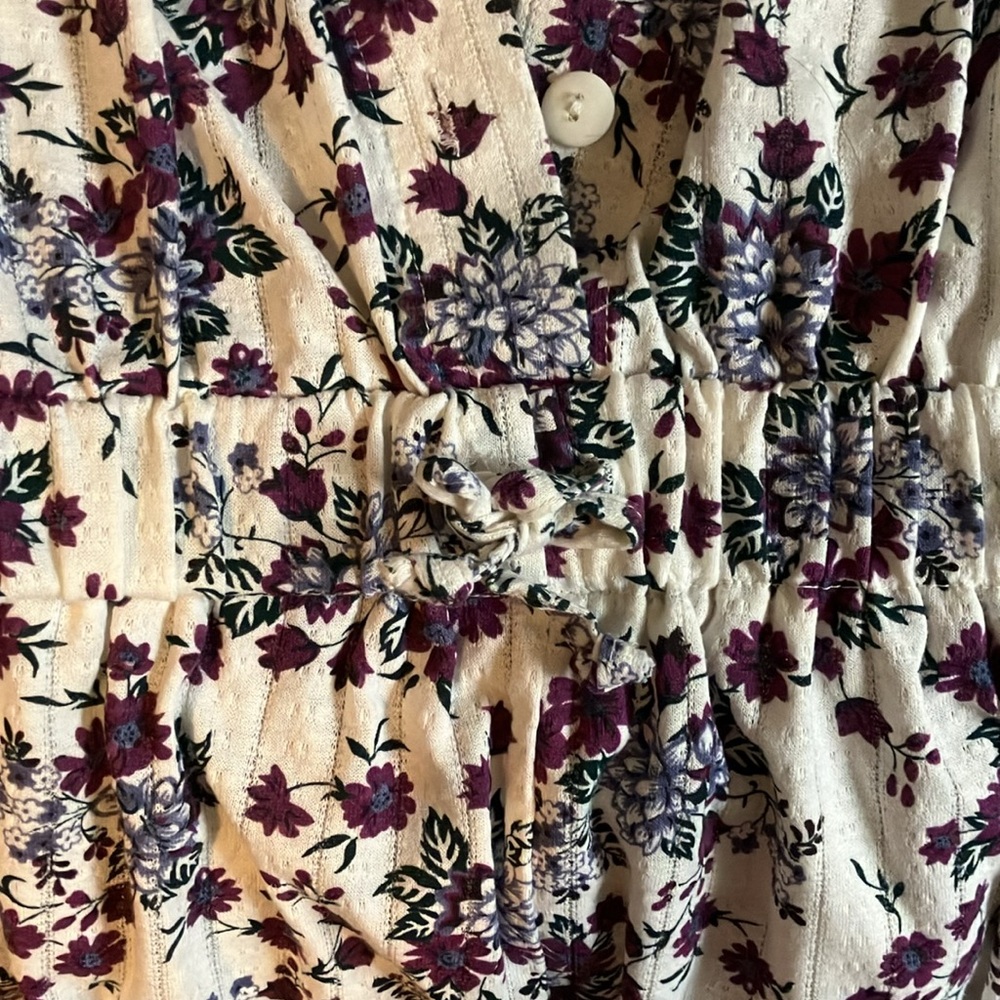 Vintage Emerald Isle Floral Romper Size XL - Picture 7 of 11